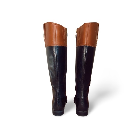 Tommy Hilfiger Black and Brown Boots - Picture 2 of 5